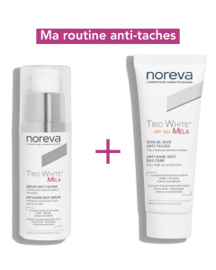 Routine Anti-taches : Sérum & Soin de jour SPF50+